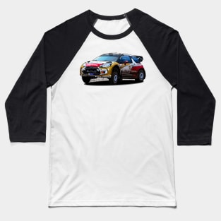 Citroen DS3 WRC Baseball T-Shirt